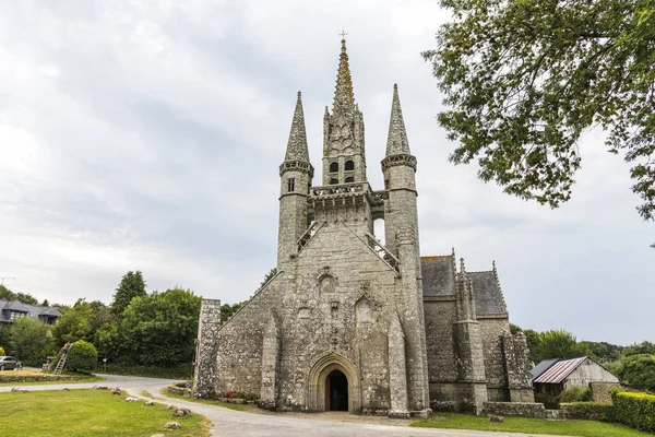 Faouet France Chapelle Sainte Fiacre Une Chapelle Catholique Bretagne Centrale — Photo