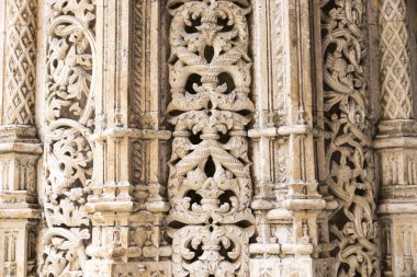 Batalha, Portekiz. Capelas Imperfeitas (bitmemiş Şapel), Saint Mary Manastırı parçası. Bir dünya mirası