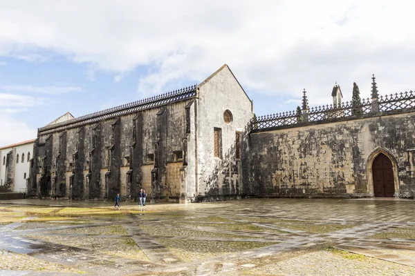 Монастырь Санта Мария Витория Баталье Одном Самых Важных Готических Мест — стоковое фото