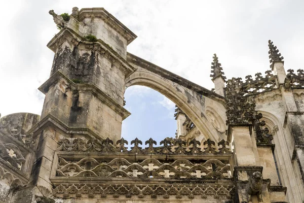 Monasterio Santa Maria Vitoria Batalha Uno Los Lugares Góticos Más — Foto de Stock