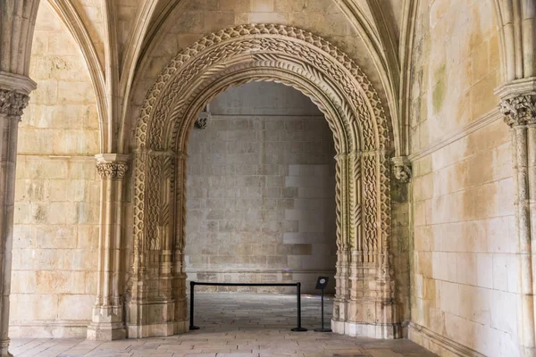 Batalha Portugal Dentro Nave Iglesia Del Monasterio Santa Maria Vitoria — Foto de Stock