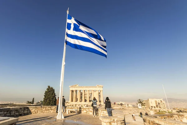 Akropolis i Aten, Grekland — Stockfoto