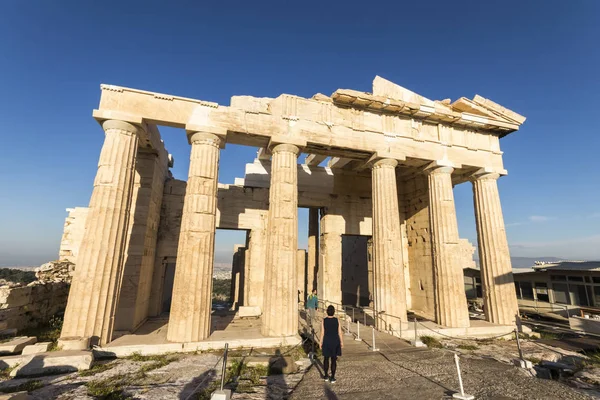 Propylaea, Aten, Grekland — Stockfoto