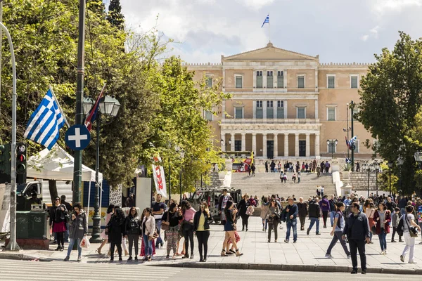 Parlamento helénico, Atenas, Grecia — Foto de Stock