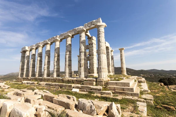 Poseidons tempel, Grekland — Stockfoto