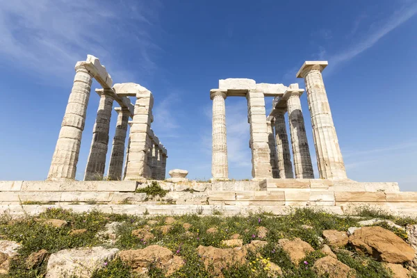 Poseidons tempel, Grekland — Stockfoto