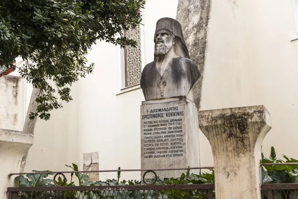 Пам'ятник кристофорос Коккіну — стокове фото