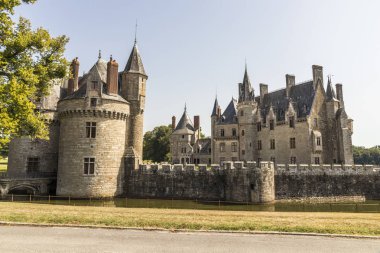 Chateau de La Bretesche, France clipart
