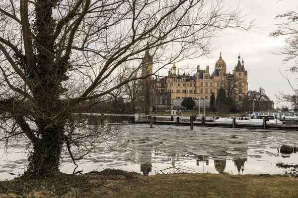 Zámek Schwerin, Německo — Stock fotografie