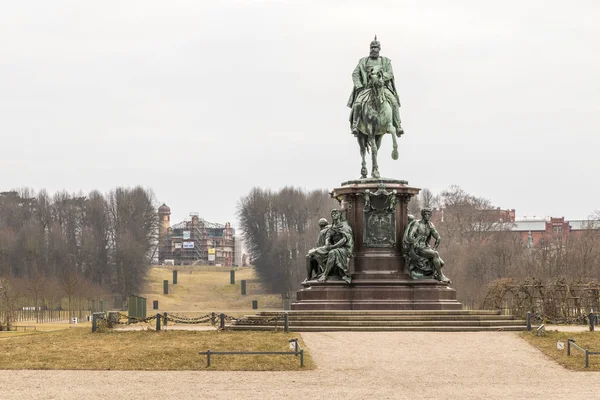 Pomnik Fryderyka Franciszka II w Schwerinie — Zdjęcie stockowe