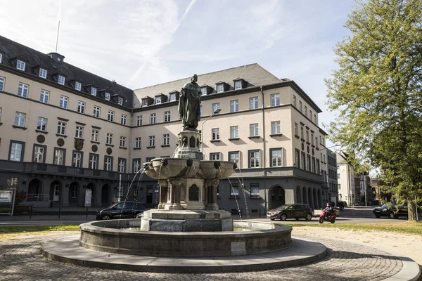 Baldwin Fountain, Trier, Duitsland — Stockfoto