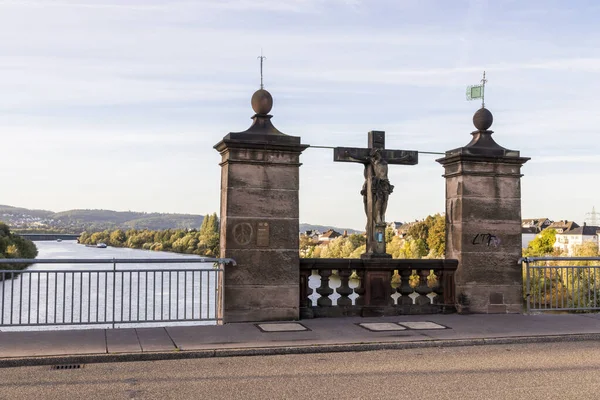 Trier Roman Bridge, Tyskland — Stockfoto