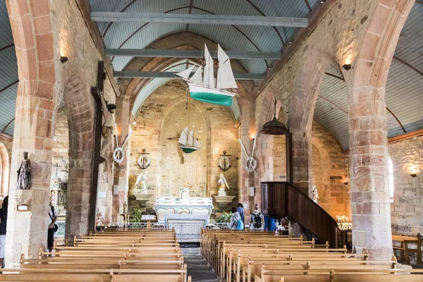 Kościół Camaret-sur-Mer, Francja — Zdjęcie stockowe