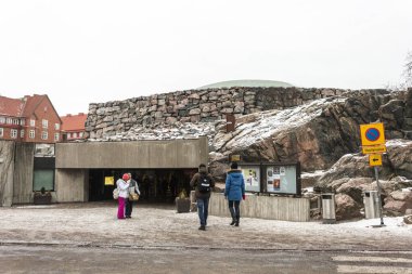 Temppeliaukion Kirkko, Helsinki, Finlandiya