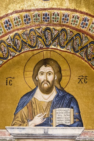 Mosaik von Jesus Christus — Stockfoto