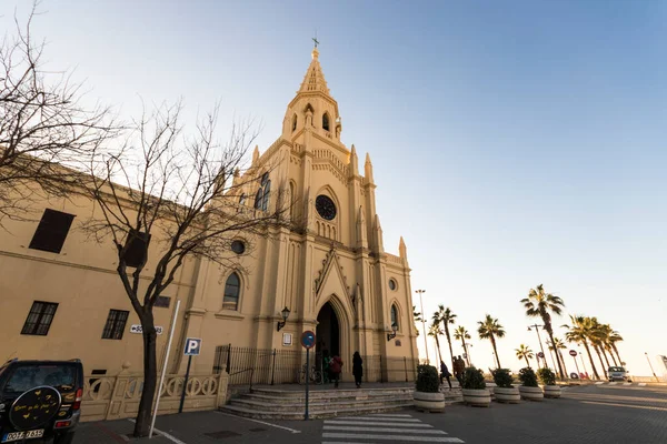 Chipiona Spanien Santuario Virgen Regla Heiligtum Unserer Lieben Frau Von — Stockfoto