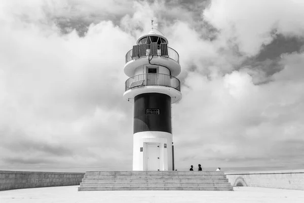 Carino Spanien Der Leuchtturm Von Cabo Ortegal Einem Kap Galicien — Stockfoto