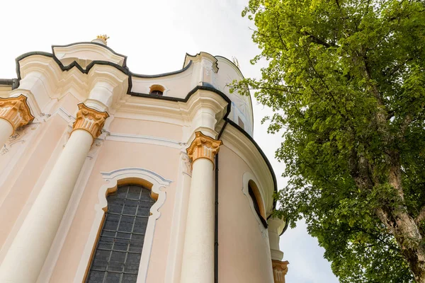 Wies Germany Pilgrimage Church Wies Wieskirche Oval Rococo Church Located — Stock Photo, Image