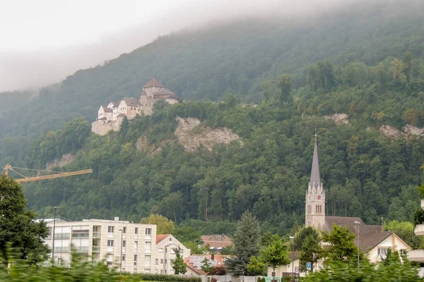 Vaduz Lihtenştayn Vaduz Şatosu Almanca Schloss Vaduz Lihtenştayn Prensi Nin — Stok fotoğraf