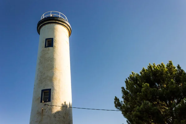 Cangas Spain Lighthouse Punta Subrido Cabo Home Galicia — Stock Photo, Image