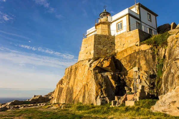 Ferrol Spanien Der Leuchtturm Cabo Priorino Chico Galicien — Stockfoto