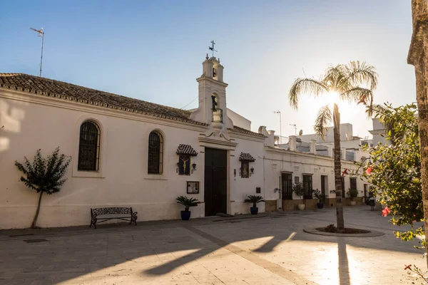 Chipiona Espanha Ermita Cristo Las Misericordias Uma Capela Igreja Católica — Fotografia de Stock