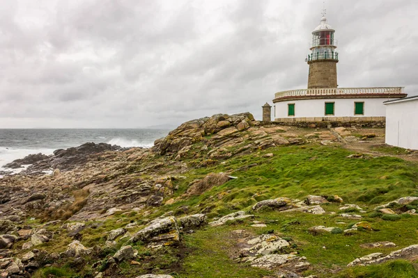 Ribeira España Faro Corrubedo Galicia — Foto de Stock