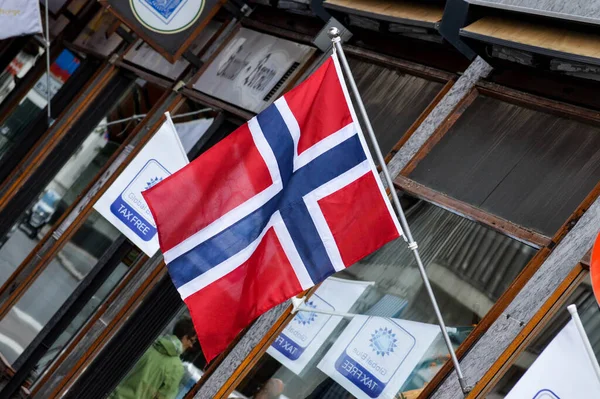 Norveç bayrağı. 