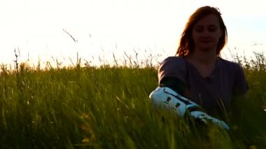 Robot protezli bir kız