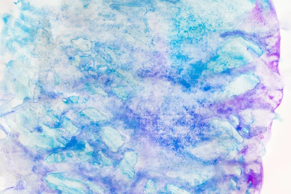Abstract Watercolor Art Texture Hand Painted White Background — Stock Photo, Image