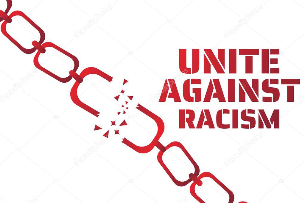 Black Lives Matter concept. Template for background, banner, poster with text inscription. Vector EPS10 illustration