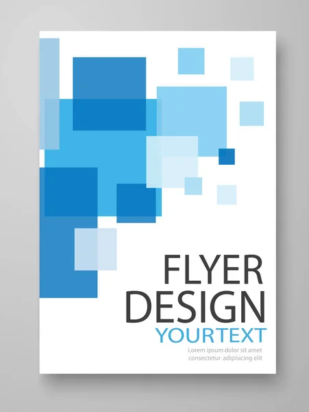 Design Panfleto Negócios Vetores Pode Ser Usado Para Publicação Impressão —  Vetores de Stock