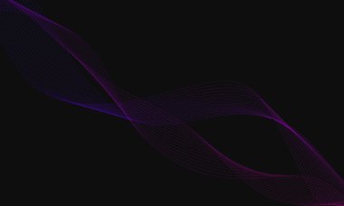 Tasarım için soyut dalga öğe. Dijital frekans parça ekolayzer. Stilize çizgi arka plan sanat. Karışım Aracı kullanılarak oluşturulan çizgilerle renkli parlak dalga. Eğri dalgalı çizgi, düz şerit