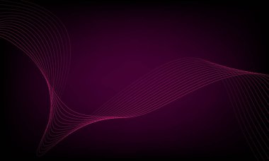 Tasarım için soyut dalga öğe. Dijital frekans parça ekolayzer. Stilize çizgi arka plan sanat. Karışım Aracı kullanılarak oluşturulan çizgilerle renkli parlak dalga. Eğri dalgalı çizgi, düz şerit