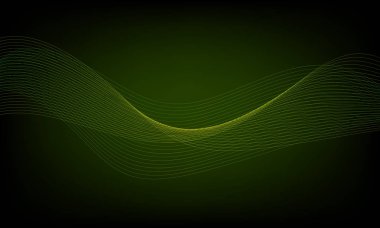 Tasarım için soyut dalga öğe. Dijital frekans parça ekolayzer. Stilize çizgi arka plan sanat. Karışım Aracı kullanılarak oluşturulan çizgilerle renkli parlak dalga. Eğri dalgalı çizgi, düz şerit