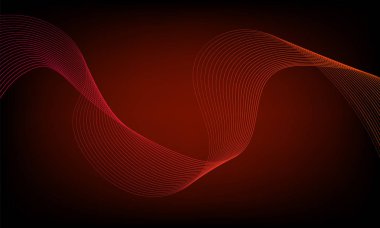 Tasarım için soyut dalga öğe. Dijital frekans parça ekolayzer. Stilize çizgi arka plan sanat. Karışım Aracı kullanılarak oluşturulan çizgilerle renkli parlak dalga. Eğri dalgalı çizgi, düz şerit