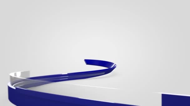 Animation du titre Q & R. Texte publicitaire intro outro