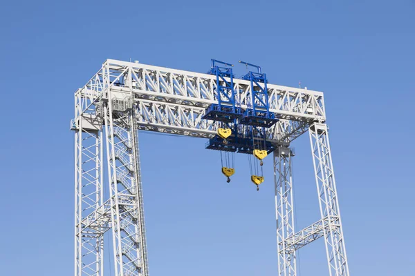 Gantry Crane Ship Shore Crane Elements — Stock Photo, Image