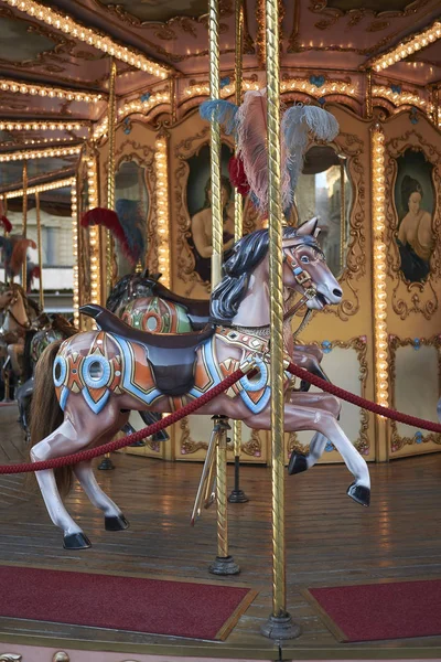 Florença Itália Abril 2019 Vista Carrossel Vintage — Fotografia de Stock