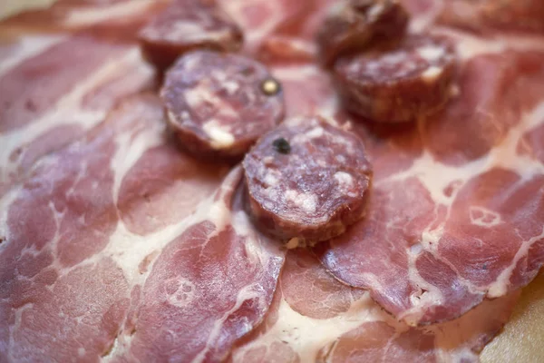 Charcuterie Salami Coppa — Photo