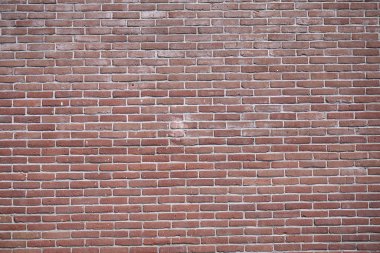 Kırmızı tuğla duvar manzarası