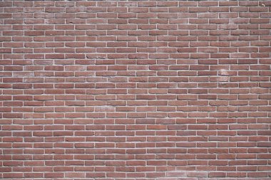 Kırmızı tuğla duvar manzarası