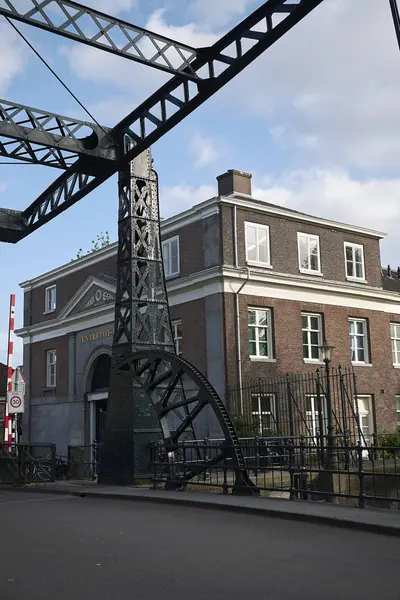 Ámsterdam Países Bajos Mayo 2018 Entrepotdok Bridge — Foto de Stock