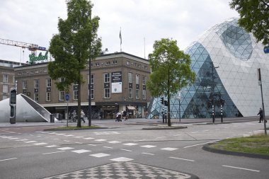 Eindhoven, Hollanda - 16 Mayıs 2018 : Eindhoven'da modern bina