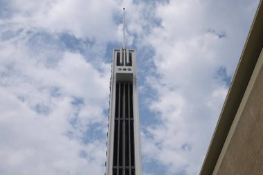 Eindhoven, Hollanda - 16 Mayıs 2018 : Eindhoven ana tren istasyonu