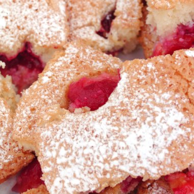 Kiraz pastası bölümünün görünümü