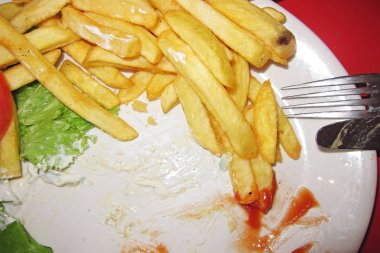 Brighton, Birleşik Krallık-01 Kasım 2011: patates kızartması