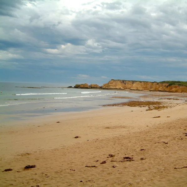 Vista de la playa de Torquay, Australia —  Fotos de Stock