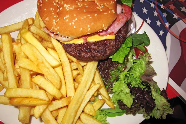 Brighton United Kingdom November 2011 American Meal — Stock Photo, Image
