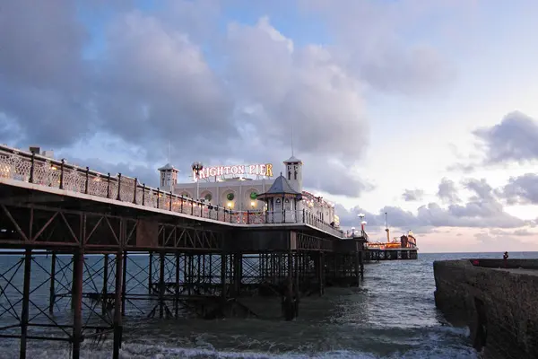 Brighton Storbritannien November 2011 Utsikt Över Brighton Pier — Stockfoto